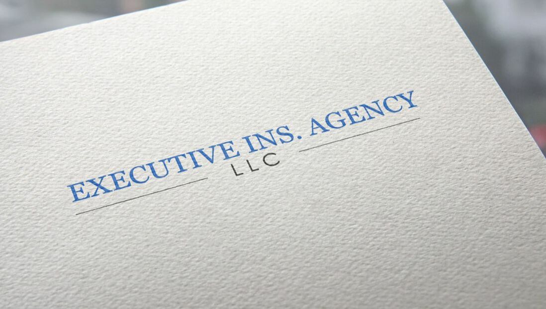 Executive Ins. Agency logo printed on paper